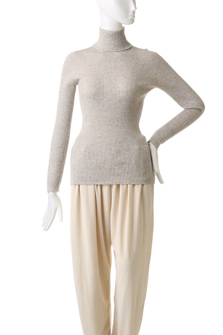 【プリスティン/PRISTINE】のヤク混リブタートルニット 人気、トレンドファッション・服の通販 founy(ファニー) 　ファッション　Fashion　レディースファッション　Fashion for Women　トップス・カットソー　Cut & Sew Tops　ニット　Knit Tops & Sweaters　カジュアルプルオーバー・ニットトップス　Pullovers & Knit Tops / Casual Pullovers　なめらか　Smooth, Silky Texture　タートル　Turtleneck, Turtle Collar　フィット　Fit, Slim Fit　人気　Popular, Best Seller　定番　Standard, Basic Item　other-6|ID: prp329100002804286 ipo3291000000032944931