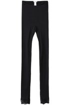 【ハンロ/HANRO】の22AW WOOLEN LACEロングボトム ブラック|ID: prp329100002818039 ipo3291000000035697614