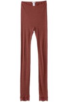 【ハンロ/HANRO】の22AW WOOLEN LACEロングボトム オレンジブラウン|ID: prp329100002818039 ipo3291000000035697615