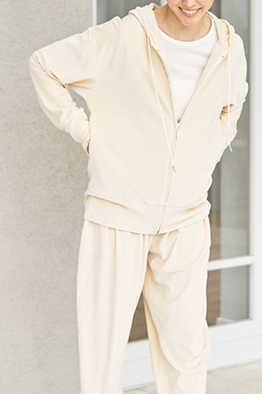 【プリスティン/PRISTINE】のベロアパーカー 人気、トレンドファッション・服の通販 founy(ファニー) 　ファッション　Fashion　レディースファッション　WOMEN　トップス・カットソー　Tops/Tshirt　パーカ　Sweats　ベロア　Velour　なめらか　Smooth　パジャマ　Pajamas　パーカー　Hoodie　ベロア　Velor　リラックス　Relax　other-6|ID: prp329100002823673 ipo3291000000031417979
