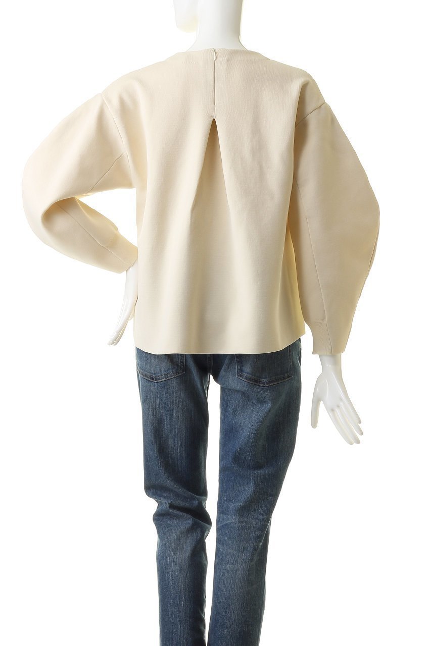 【マリリンムーン/MARILYN MOON】のネッククリスタルポリエステルニット 人気、トレンドファッション・服の通販 founy(ファニー) 　ファッション　Fashion　レディースファッション　WOMEN　トップス・カットソー　Tops/Tshirt　ニット　Knit Tops　プルオーバー　Pullover　オケージョン　Occasion　ガラス　Glass　ビジュー　Bijou　ミラノリブ　Milan Ribs　リュクス　Luxe　エレガント 上品　Elegant　other-4|ID: prp329100002823674 ipo3291000000031417985