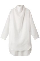 【ル フィル/LE PHIL】のハイネックシアーブラウス 人気、トレンドファッション・服の通販 founy(ファニー) ファッション Fashion レディースファッション Fashion for Women トップス・カットソー Cut & Sew Tops シャツ・ブラウス・オフィスカジュアル Elegant Blouses & Button-Ups シアー Sheer, See-Through スリーブ Sleeve, Long Sleeve / Short Sleeve ハイネック High Neck, Mock Neck ロング Long, Long-Length thumbnail ホワイト|ID: prp329100002826493 ipo3291000000032907595