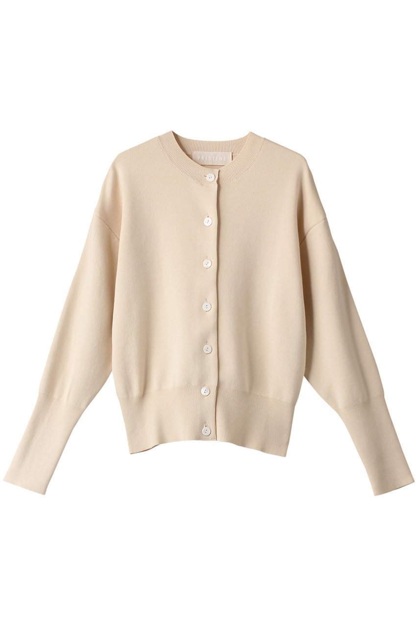 【プリスティン/PRISTINE】のカステラニットカーデ 人気、トレンドファッション・服の通販 founy(ファニー) 　ファッション　Fashion　レディースファッション　Fashion for Women　トップス・カットソー　Cut & Sew Tops　ニット　Knit Tops & Sweaters　カーディガン・羽織り　Layered Style Cardigans　カーディガン　Cardigan, Knitwear　コンパクト　Compact, Small Size　トレンド　Trend, Trending Now　エレガント 上品　Elegant　羽織　Haori, Light Jacket　 other-1|ID: prp329100002826598 ipo3291000000036760366