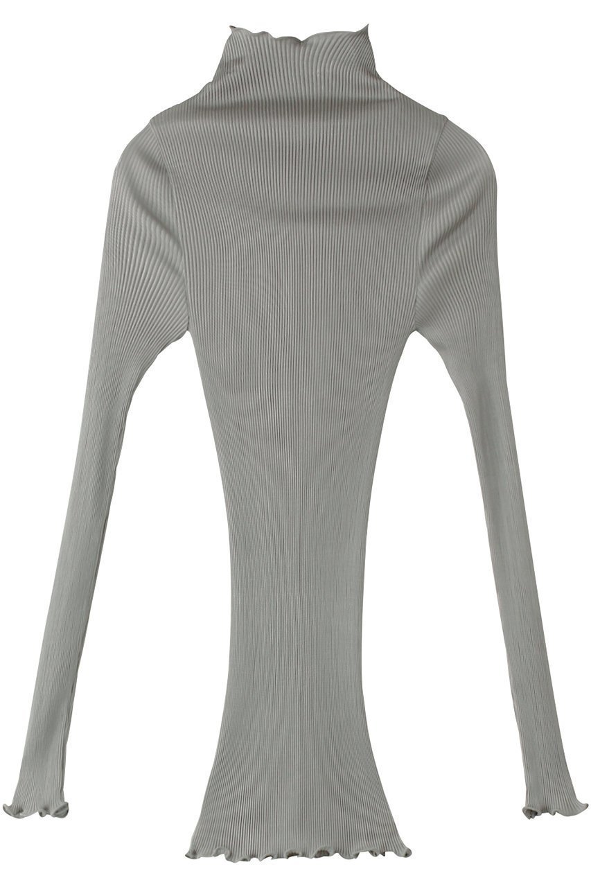 【アロマティック/AROMATIQUE】のシルクアコーディオン ボトルネック ロングスリーブ インテリア・キッズ・メンズ・レディースファッション・服の通販 founy(ファニー) ファッション Fashion レディースファッション Fashion for Women トップス・カットソー Cut & Sew Tops シャツ・ブラウス・オフィスカジュアル Elegant Blouses & Button-Ups ロングTシャツ・Tシャツ Longline T-Shirts & Tees カットソー・ベーシックTシャツ Cut-and-Sewn Tops / Stretch Tees & Basics シルク Silk, 100% Silk スリーブ Sleeve, Long Sleeve / Short Sleeve ボトルネック Bottle Neck, Mock Neck ロング Long, Long-Length シルバー|ID: prp329100002829987 ipo3291000000036149867