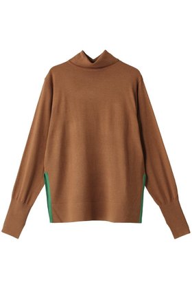 【ティーチ/TEECHI】 「グッドアップニット」シルクウール 2WAYタートル人気、トレンドファッション・服の通販 founy(ファニー) ファッション Fashion レディースファッション Fashion for Women トップス・カットソー Cut & Sew Tops ニット Knit Tops & Sweaters カジュアルプルオーバー・ニットトップス Pullovers & Knit Tops / Casual Pullovers ショート Short, Short Length シルク Silk, 100% Silk スリット Slit, Slit Detail タートル Turtleneck, Turtle Collar タートルネック Turtleneck, High Neck バランス Balance, Style Balance レギュラー Regular, Standard Fit |ID:prp329100002840387