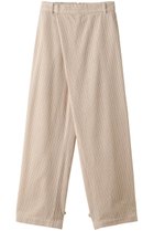 【ティーチ/TEECHI】の「グルービーパンツ」コーデュロイワイドロング ホワイト|ID: prp329100002840389 ipo3291000000032828952