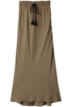 【デパリエ/DEPAREILLE】のシルクロングスカート 人気、トレンドファッション・服の通販 founy(ファニー) ファッション Fashion レディースファッション WOMEN スカート Skirt ロングスカート Long Skirt なめらか Smooth シルク Silk シンプル Simple タッセル Tassel リボン Ribbon ロング Long thumbnail ベージュ|ID: prp329100002843718 ipo3291000000020633191