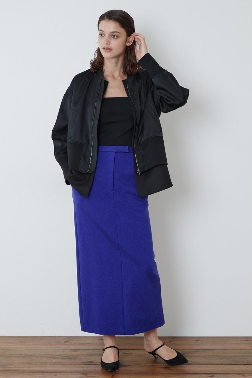 【ル フィル/LE PHIL】のポンチ裏毛スカート 人気、トレンドファッション・服の通販 founy(ファニー) 　ファッション　Fashion　レディースファッション　Fashion for Women　スカート　Skirts　ロングスカート　Long Skirts / Maxi & Midi Skirts　シンプル　Simple, Minimal　ロング　Long, Long-Length　エレガント 上品　Elegant　再入荷　Restock / Back in Stock　other-3|ID: prp329100002847531 ipo3291000000035814657