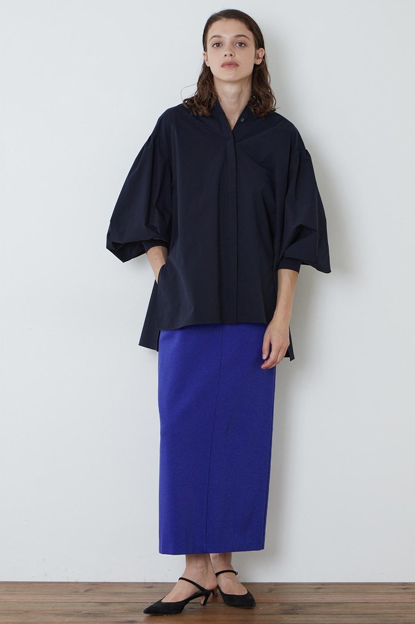 【ル フィル/LE PHIL】のポンチ裏毛スカート 人気、トレンドファッション・服の通販 founy(ファニー) 　ファッション　Fashion　レディースファッション　Fashion for Women　スカート　Skirts　ロングスカート　Long Skirts / Maxi & Midi Skirts　シンプル　Simple, Minimal　ロング　Long, Long-Length　エレガント 上品　Elegant　再入荷　Restock / Back in Stock　other-4|ID: prp329100002847531 ipo3291000000035814658