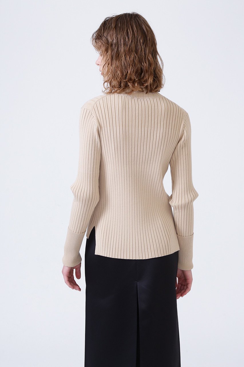 【アドーア/ADORE】のロールアップリブニット 人気、トレンドファッション・服の通販 founy(ファニー) 　ファッション　Fashion　レディースファッション　Fashion for Women　トップス・カットソー　Cut & Sew Tops　ニット　Knit Tops & Sweaters　カジュアルプルオーバー・ニットトップス　Pullovers & Knit Tops / Casual Pullovers　シンプル　Simple, Minimal　ストレッチ　Stretch, Stretchy Fabric　タートルネック　Turtleneck, High Neck　ベーシック　Basic, Essential　ワイドリブ　Wide Rib, Wide Ribbed Knit　other-7|ID: prp329100002847560 ipo3291000000032962084