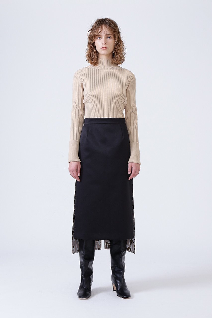 【アドーア/ADORE】のロールアップリブニット 人気、トレンドファッション・服の通販 founy(ファニー) 　ファッション　Fashion　レディースファッション　Fashion for Women　トップス・カットソー　Cut & Sew Tops　ニット　Knit Tops & Sweaters　カジュアルプルオーバー・ニットトップス　Pullovers & Knit Tops / Casual Pullovers　シンプル　Simple, Minimal　ストレッチ　Stretch, Stretchy Fabric　タートルネック　Turtleneck, High Neck　ベーシック　Basic, Essential　ワイドリブ　Wide Rib, Wide Ribbed Knit　other-8|ID: prp329100002847560 ipo3291000000032962089