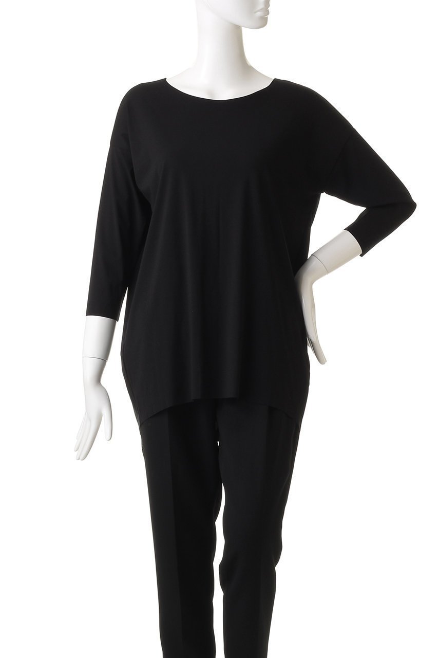 【ウォルフォード/Wolford】の52802 Aurora Pure Cut Pullover ボートネック7分袖プルオーバー 人気、トレンドファッション・服の通販 founy(ファニー) 　ファッション　Fashion　レディースファッション　Fashion for Women　トップス・カットソー　Cut & Sew Tops　カジュアルプルオーバー・ニットトップス　Pullovers & Knit Tops / Casual Pullovers　シンプル　Simple, Minimal　パジャマ　Pajamas, Sleepwear　定番　Standard, Basic Item　無地　Plain, Solid Color　other-2|ID: prp329100002851642 ipo3291000000032831910
