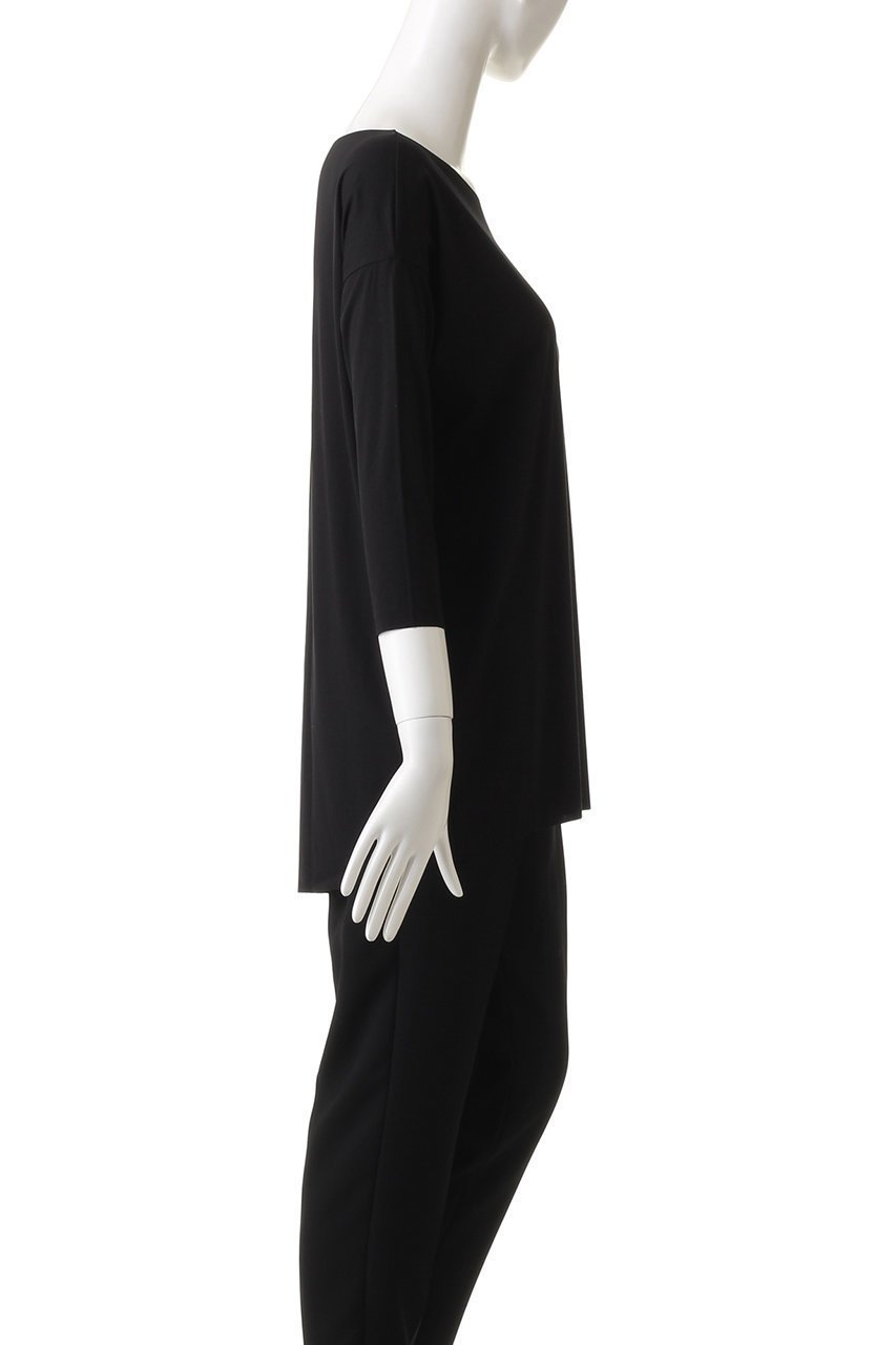 【ウォルフォード/Wolford】の52802 Aurora Pure Cut Pullover ボートネック7分袖プルオーバー 人気、トレンドファッション・服の通販 founy(ファニー) 　ファッション　Fashion　レディースファッション　Fashion for Women　トップス・カットソー　Cut & Sew Tops　カジュアルプルオーバー・ニットトップス　Pullovers & Knit Tops / Casual Pullovers　シンプル　Simple, Minimal　パジャマ　Pajamas, Sleepwear　定番　Standard, Basic Item　無地　Plain, Solid Color　other-3|ID: prp329100002851642 ipo3291000000032831911
