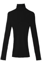 【ウォルフォード/Wolford】の52769 Merino Fine Rib Pullover ウールリブタートルネックニット ブラック|ID: prp329100002851646 ipo3291000000032831747