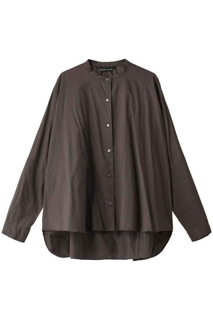 【ミズイロ インド/mizuiro ind】のback gatherd wide shirt シャツ インテリア・キッズ・メンズ・レディースファッション・服の通販 founy(ファニー) https://founy.com/ ファッション Fashion レディースファッション Fashion for Women トップス・カットソー Cut & Sew Tops シャツ・ブラウス・オフィスカジュアル Elegant Blouses & Button-Ups ギャザー Gathered, Ruffled スリーブ Sleeve, Long Sleeve / Short Sleeve ポンチョ Poncho, Cape Style ロング Long, Long-Length |ID: prp329100002863424 ipo3291000000036402821