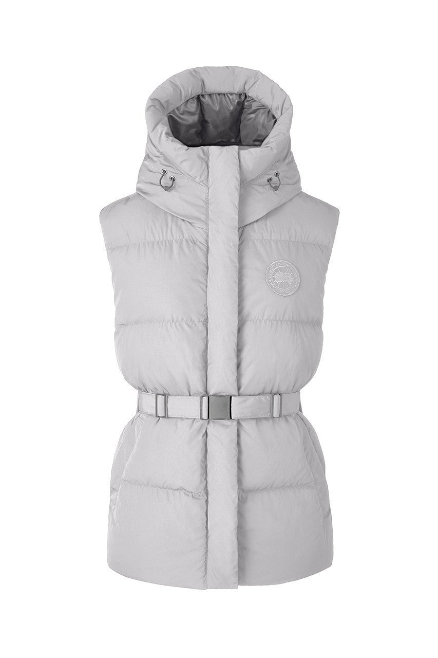 【カナダグース/CANADA GOOSE】の8813W RAYLA VEST レイラ ベスト インテリア・キッズ・メンズ・レディースファッション・服の通販 founy(ファニー) 　ファッション　Fashion　レディースファッション　WOMEN　アウター　Coat Outerwear　コート　Coats　スタイリッシュ　Stylish　ダウン　Down　ベスト　Vest　ミドル　Middle　ムーンストーングレー|ID: prp329100002863464 ipo3291000000023371548