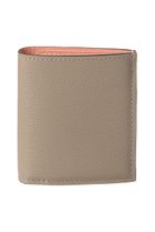 【ラルコバレーノ/L'arcobaleno】のスナップ二つ折りミニウォレット ベージュ×ピンク|ID: prp329100002881025 ipo3291000000035692177