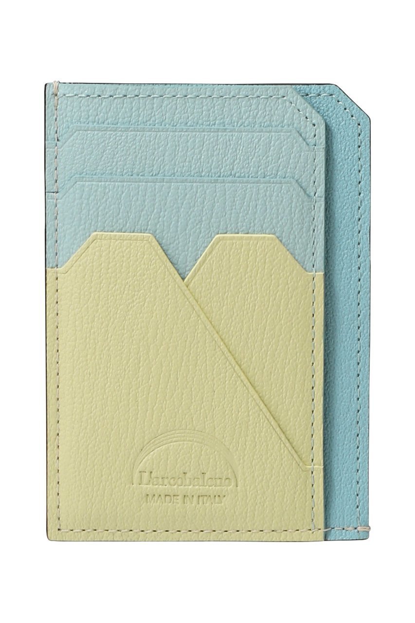 【ラルコバレーノ/L'arcobaleno】のスマートミニウォレット インテリア・キッズ・メンズ・レディースファッション・服の通販 founy(ファニー) 　ファッション　Fashion　レディースファッション　Fashion for Women　ミニ財布・二つ折り財布　Wallets & Card Cases　バッグ　Bags　コンパクト　Compact, Small Size　ジップ　Zip, Zipper　スマート　Smart, Elegant　フォルム　Silhouette, Form　ポケット　Pocket, Pocket Detail　定番　Standard, Basic Item　財布　Wallet, Purse　サックス×アイスブルー×カナリーノ|ID: prp329100002881026 ipo3291000000036377541