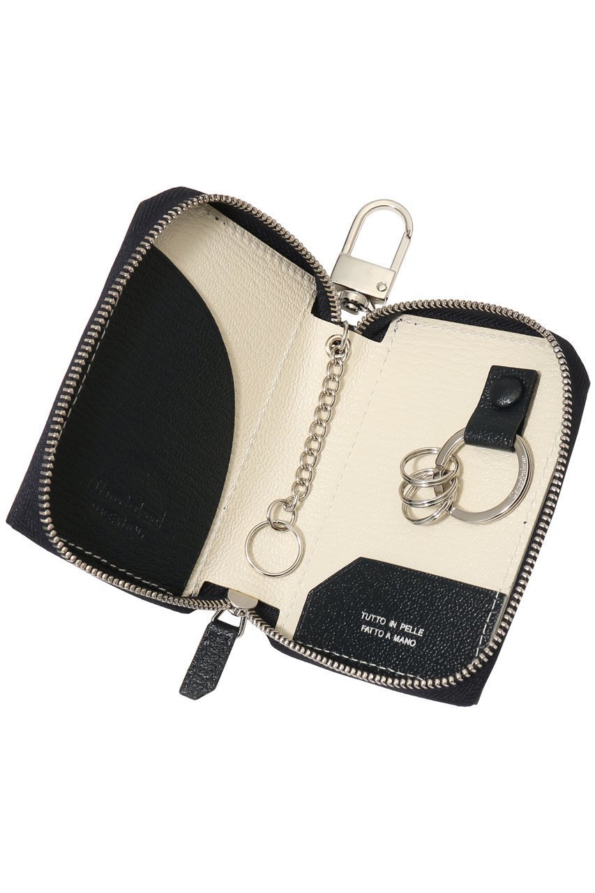 【ラルコバレーノ/L'arcobaleno】のスマートWキーケース 人気、トレンドファッション・服の通販 founy(ファニー) 　ファッション　Fashion　レディースファッション　Fashion for Women　ミニ財布・二つ折り財布　Wallets & Card Cases　ユニセックス　Unisex, Genderless　コンパクト　Compact, Small Size　ジャケット　Jacket, Outerwear　スマート　Smart, Elegant　トレンド　Trend, Trending Now　ポケット　Pocket, Pocket Detail　財布　Wallet, Purse　other-2|ID: prp329100002881027 ipo3291000000032792932