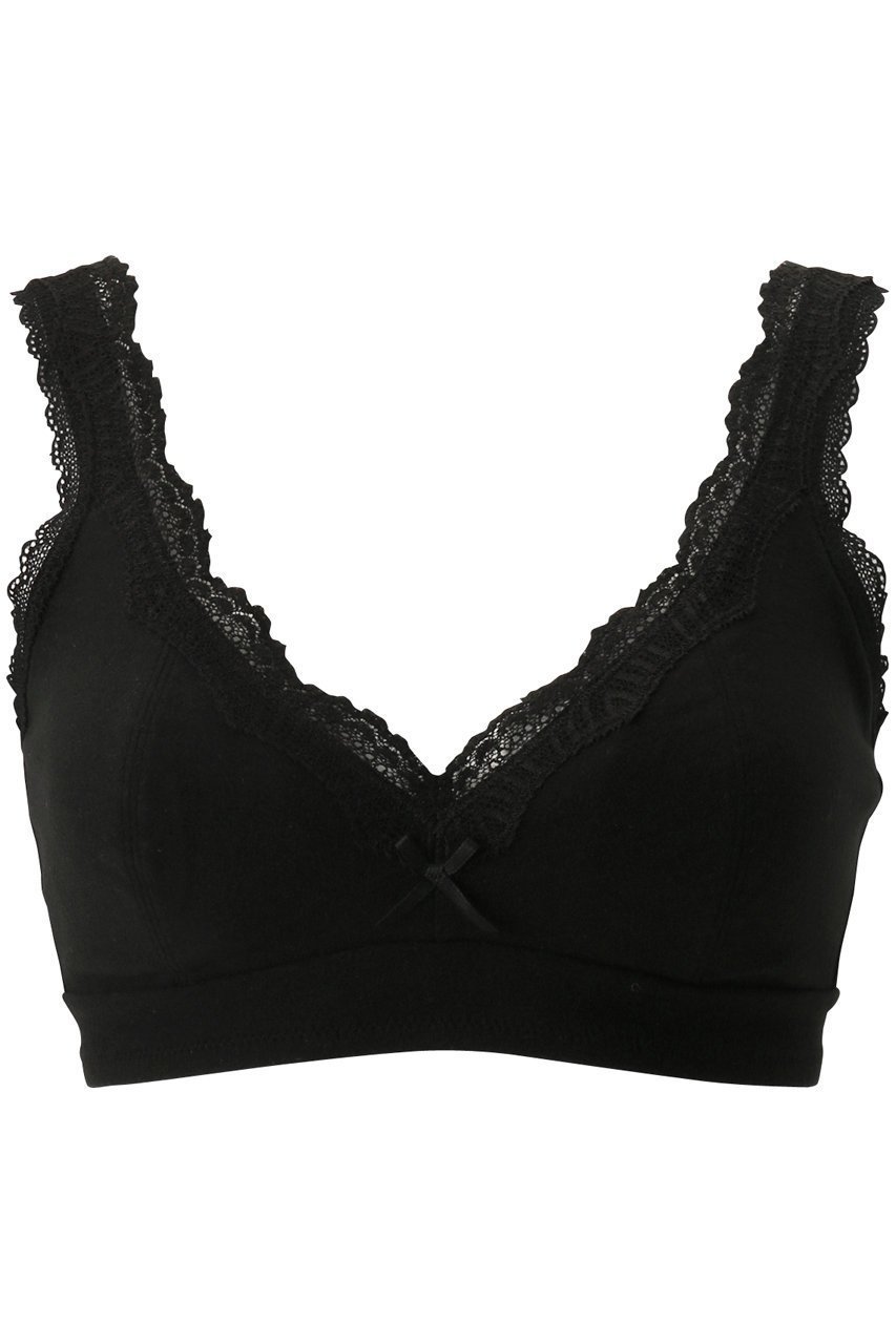 【キッドブルー/KID BLUE】の22起毛ベア天カップブラ インテリア・キッズ・メンズ・レディースファッション・服の通販 founy(ファニー) 　ファッション　Fashion　レディースファッション　Fashion for Women　下着・ランジェリー　Lingerie & Intimates　ブラジャー・ランジェリーブラ　Bras / Lingerie Bras　フェミニン　Feminine, Girly　ブラジャー　Bra, Lingerie　ランジェリー　Lingerie, Intimate Wear　リボン　Ribbon, Bow　リラックス　Relax, Relaxed Fit　レース　Lace, Lace Fabric　今季　This Season, Current Season　定番　Standard, Basic Item　A/W・秋冬　Autumn/Winter　ブラック|ID: prp329100002883526 ipo3291000000035755534