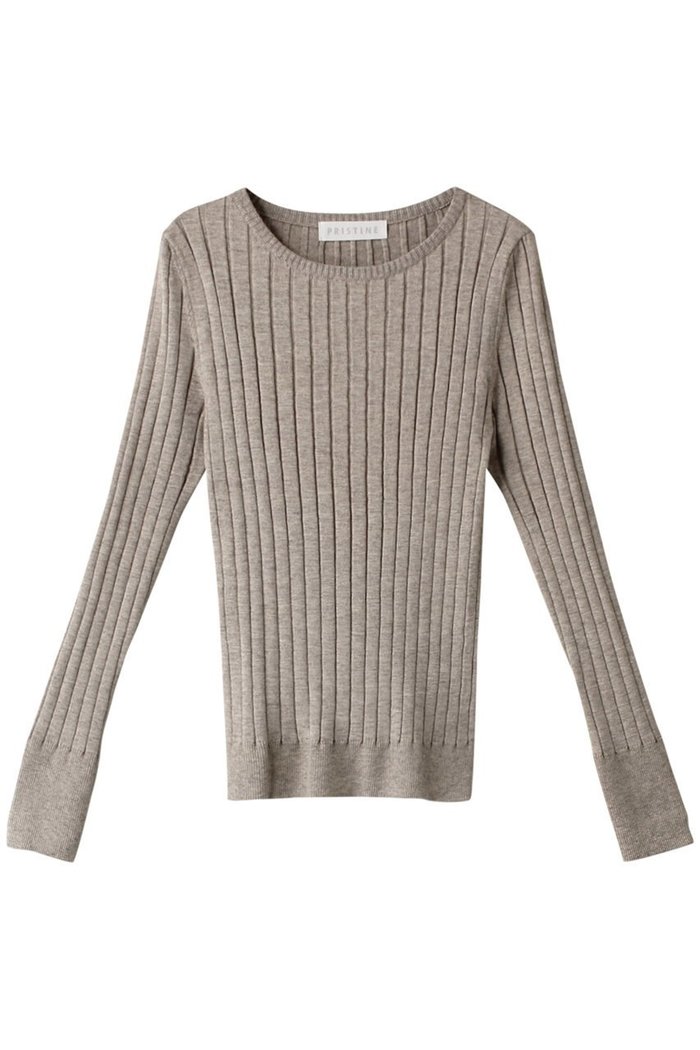 【プリスティン/PRISTINE】のヤク混ワイドリブクル-PO インテリア・キッズ・メンズ・レディースファッション・服の通販 founy(ファニー) https://founy.com/ ファッション Fashion レディースファッション Fashion for Women トップス・カットソー Cut & Sew Tops ニット Knit Tops & Sweaters カジュアルプルオーバー・ニットトップス Pullovers & Knit Tops / Casual Pullovers なめらか Smooth, Silky Texture インナー Innerwear ベーシック Basic, Essential 定番 Standard, Basic Item |ID: prp329100002886030 ipo3291000000036224718