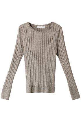 【プリスティン/PRISTINE】のヤク混ワイドリブクル-PO 人気、トレンドファッション・服の通販 founy(ファニー) ファッション Fashion レディースファッション Fashion for Women トップス・カットソー Cut & Sew Tops ニット Knit Tops & Sweaters カジュアルプルオーバー・ニットトップス Pullovers & Knit Tops / Casual Pullovers なめらか Smooth, Silky Texture インナー Innerwear ベーシック Basic, Essential 定番 Standard, Basic Item |ID:prp329100002886030