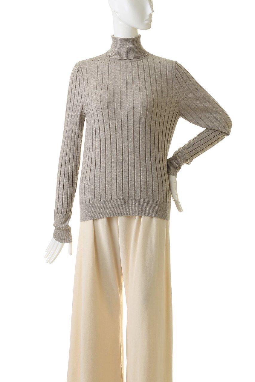 【プリスティン/PRISTINE】のヤク混ワイドリブタ-トルPO 人気、トレンドファッション・服の通販 founy(ファニー) 　ファッション　Fashion　レディースファッション　Fashion for Women　トップス・カットソー　Cut & Sew Tops　ニット　Knit Tops & Sweaters　カジュアルプルオーバー・ニットトップス　Pullovers & Knit Tops / Casual Pullovers　なめらか　Smooth, Silky Texture　スウェット / スエット　Sweatshirt, Sweatwear　A/W・秋冬　Autumn/Winter　other-2|ID: prp329100002886031 ipo3291000000036906712