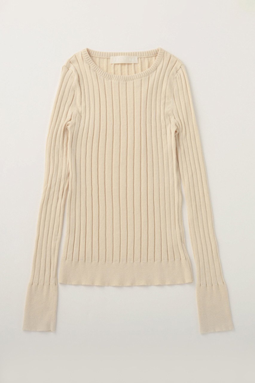 【プリスティン/PRISTINE】のカシミヤ混ワイドリブクル-PO 人気、トレンドファッション・服の通販 founy(ファニー) 　ファッション　Fashion　レディースファッション　Fashion for Women　トップス・カットソー　Cut & Sew Tops　ニット　Knit Tops & Sweaters　カジュアルプルオーバー・ニットトップス　Pullovers & Knit Tops / Casual Pullovers　インナー　Innerwear　ベーシック　Basic, Essential　ワイドリブ　Wide Rib, Wide Ribbed Knit　定番　Standard, Basic Item　other-6|ID: prp329100002886032 ipo3291000000032961766