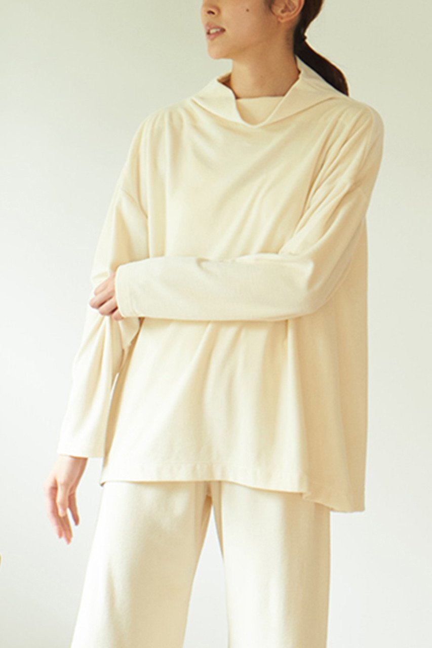 【プリスティン/PRISTINE】のベロアリラクシングトップス 人気、トレンドファッション・服の通販 founy(ファニー) 　ファッション　Fashion　レディースファッション　WOMEN　トップス・カットソー　Tops/Tshirt　ベロア　Velour　おすすめ　Recommend　ドレープ　Drape　パジャマ　Pajamas　ベロア　Velor　ボトム　Bottom　リラックス　Relax　エレガント 上品　Elegant　other-6|ID: prp329100002886038 ipo3291000000031417299