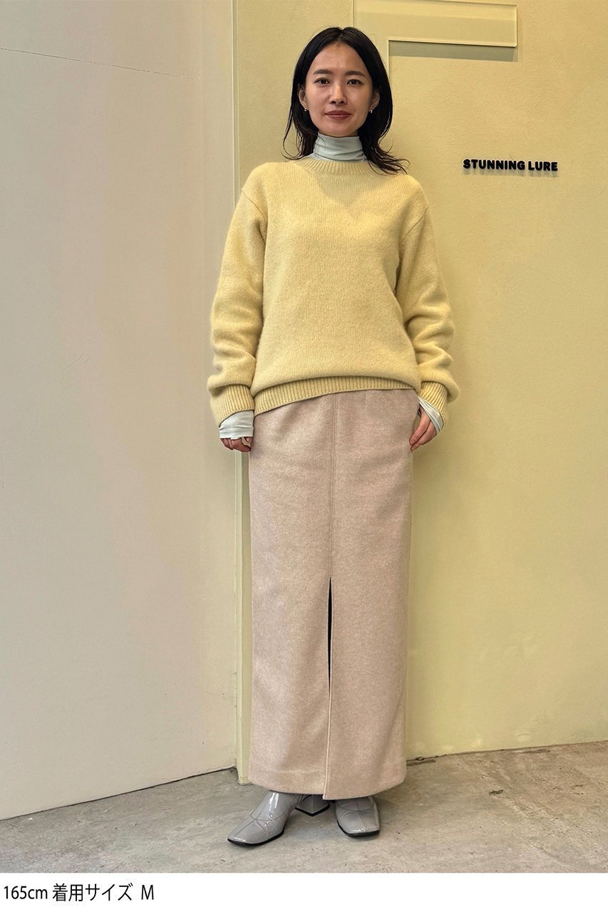 【スタニングルアー/STUNNING LURE】のホワイトヤクプルオーバー 人気、トレンドファッション・服の通販 founy(ファニー) 　ファッション　Fashion　レディースファッション　Fashion for Women　トップス・カットソー　Cut & Sew Tops　ニット　Knit Tops & Sweaters　カジュアルプルオーバー・ニットトップス　Pullovers & Knit Tops / Casual Pullovers　シンプル　Simple, Minimal　軽量　Lightweight, Ultra Light　防寒　Cold Protection, Winter-Ready　other-6|ID: prp329100002904095 ipo3291000000032962996