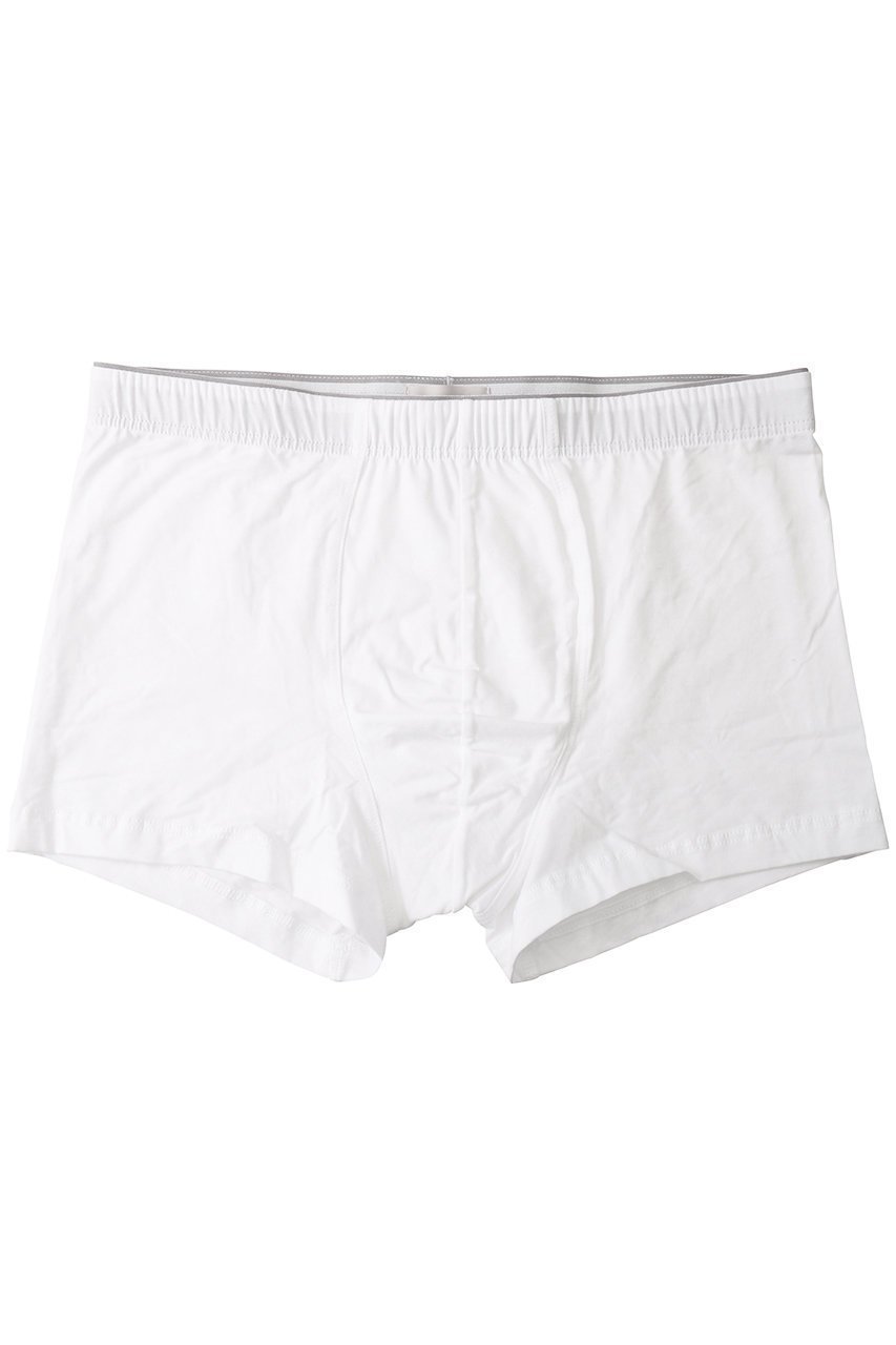 【ハンロ/HANRO / MEN】の【MEN】COTTON SUPERIORボクサーパンツ インテリア・キッズ・メンズ・レディースファッション・服の通販 founy(ファニー) 　ファッション　Fashion　メンズファッション　Fashion for Men　ボトムス　Bottoms　なめらか　Smooth, Silky Texture　アンダー　Underwear Essentials　ショーツ　Shorts, Short Pants　シンプル　Simple, Minimal　ベーシック　Basic, Essential　定番　Standard, Basic Item　ホワイト|ID: prp329100002904110 ipo3291000000032806193