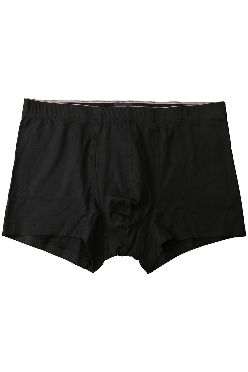 【ハンロ/HANRO / MEN】の【MEN】COTTON SUPERIORボクサーパンツ インテリア・キッズ・メンズ・レディースファッション・服の通販 founy(ファニー) 　ファッション　Fashion　メンズファッション　Fashion for Men　ボトムス　Bottoms　なめらか　Smooth, Silky Texture　アンダー　Underwear Essentials　ショーツ　Shorts, Short Pants　シンプル　Simple, Minimal　ベーシック　Basic, Essential　定番　Standard, Basic Item　ブラック|ID: prp329100002904110 ipo3291000000032806194