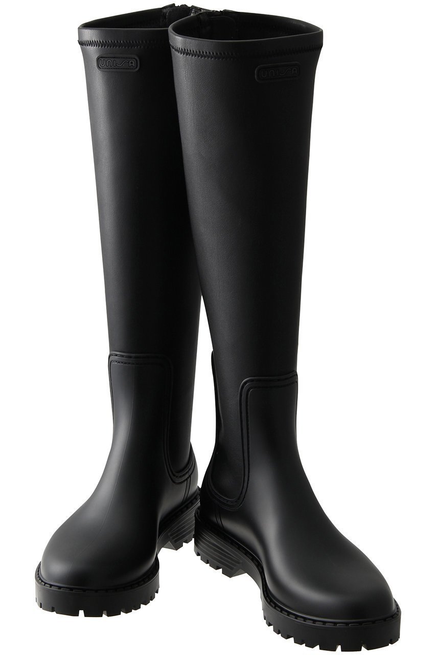 【エスメラルダ/Esmeralda】の【UNISA】ストレッチロングレインブーツ 人気、トレンドファッション・服の通販 founy(ファニー) 　ファッション　Fashion　レディースファッション　Fashion for Women　シンプル　Simple, Minimal　ストレッチ　Stretch, Stretchy Fabric　フィット　Fit, Slim Fit　other-5|ID: prp329100002904173 ipo3291000000032885821