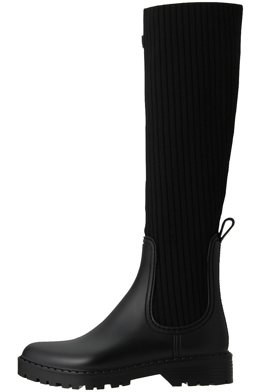 【エスメラルダ/Esmeralda】の【UNISA】ニットロングレインブーツ インテリア・キッズ・メンズ・レディースファッション・服の通販 founy(ファニー) ファッション Fashion レディースファッション Fashion for Women シンプル Simple, Minimal トレンド Trend, Trending Now BLK(ブラック)|ID: prp329100002904174 ipo3291000000032773034