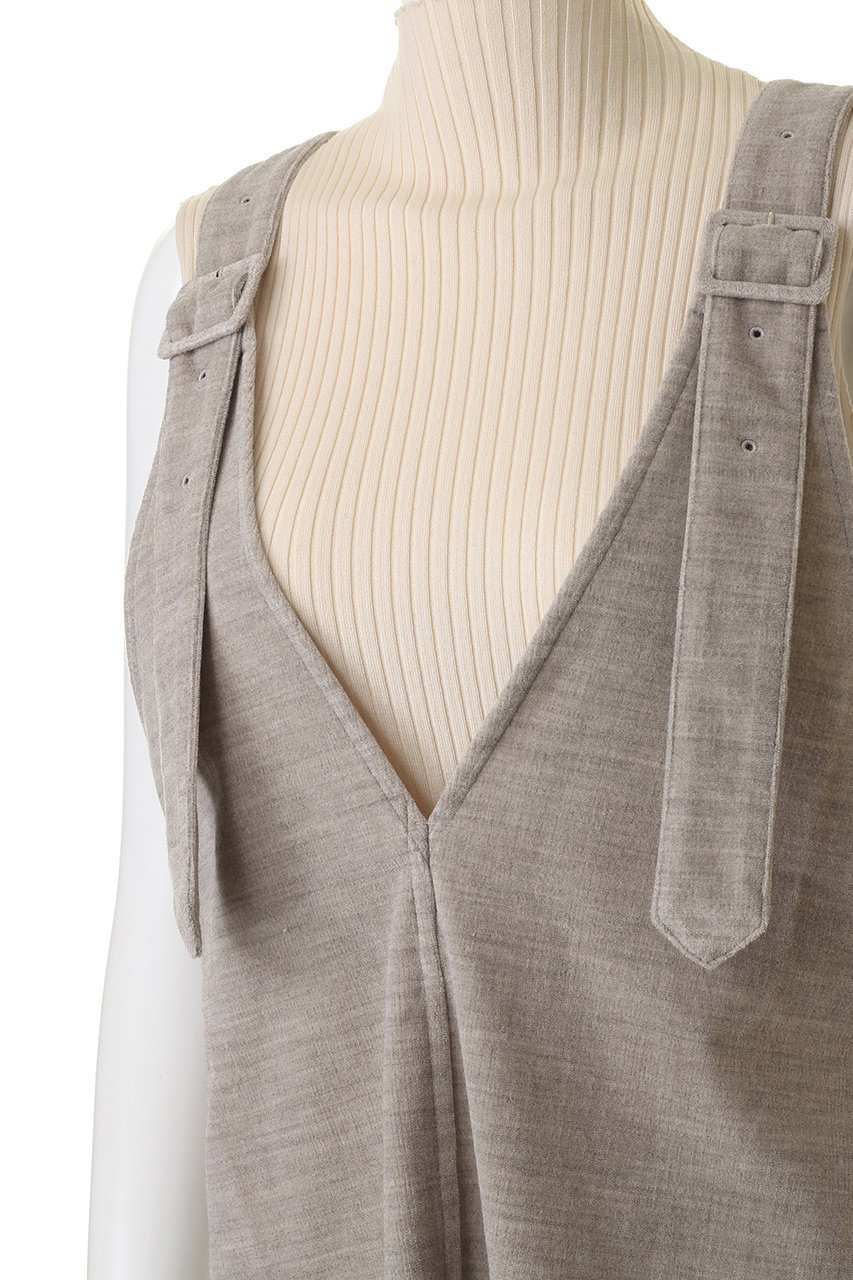 【プリスティン/PRISTINE】のヤクリブレスコーデュロイ ジャンパースカート 人気、トレンドファッション・服の通販 founy(ファニー) 　ファッション　Fashion　レディースファッション　Fashion for Women　スカート　Skirts　カットソー　Cut and Sewn Top　コーデュロイ　Corduroy, Cord Fabric　タートルネック　Turtleneck, High Neck　A/W・秋冬　Autumn/Winter　other-5|ID: prp329100002904190 ipo3291000000032944724