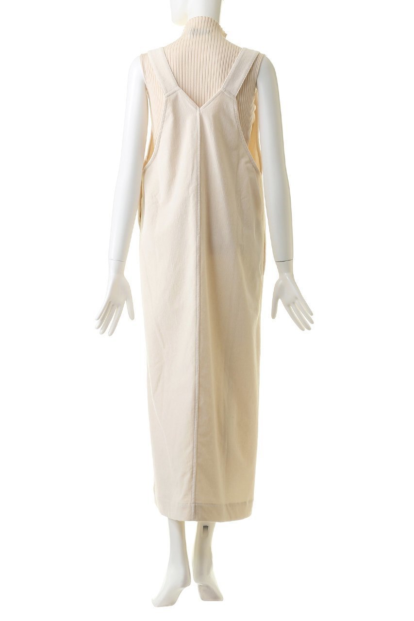 【プリスティン/PRISTINE】のリブレスコーデュロイ ジャンパースカート 人気、トレンドファッション・服の通販 founy(ファニー) 　ファッション　Fashion　レディースファッション　Fashion for Women　スカート　Skirts　カットソー　Cut and Sewn Top　シンプル　Simple, Minimal　ストレート　Straight, Straight Cut　other-4|ID: prp329100002904191 ipo3291000000035814707