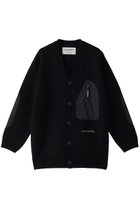 【アンドワンダー/and wander】の【UNISEX】Shetland wool cardigan ブラック|ID: prp329100002911652 ipo3291000000032956397