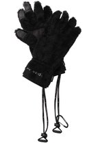 【アンドワンダー/and wander】の【UNISEX】high loft fleece glove ブラック|ID:prp329100002911661