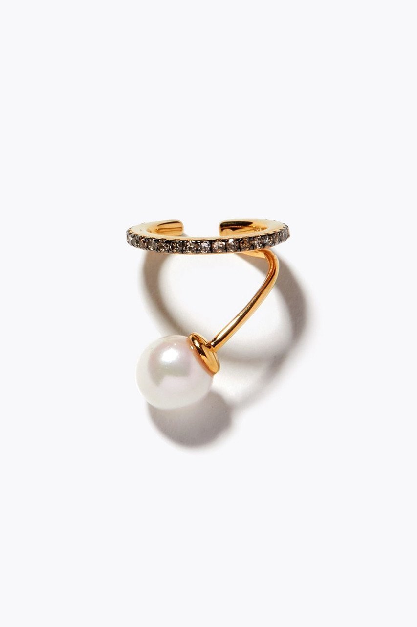 【アルティーダ ウード/ARTIDA OUD】のelafonisi パール パヴェダイヤモンド ダブル イヤーカフ(片耳用) 人気、トレンドファッション・服の通販 founy(ファニー) ファッション Fashion レディースファッション Fashion for Women ジュエリー Jewelry ファッションリング Fashion Rings イヤリング・フープ・ドロップタイプ Hoop, Drop & Clip Earrings イヤリング Earrings イヤーカフ Ear Cuffs エレガント 上品 Elegant コーティング Coating, Coated Finish 片耳 One-Ear, Single Earring シルバー Silver, Metallic Silver シンプル Simple, Minimal ダイヤモンド Diamond, Brilliant Cut ダブル Double, Double-Breasted バランス Balance, Style Balance パール Pearl, Pearl Accent other-4|ID: prp329100002924322 ipo3291000000035786342