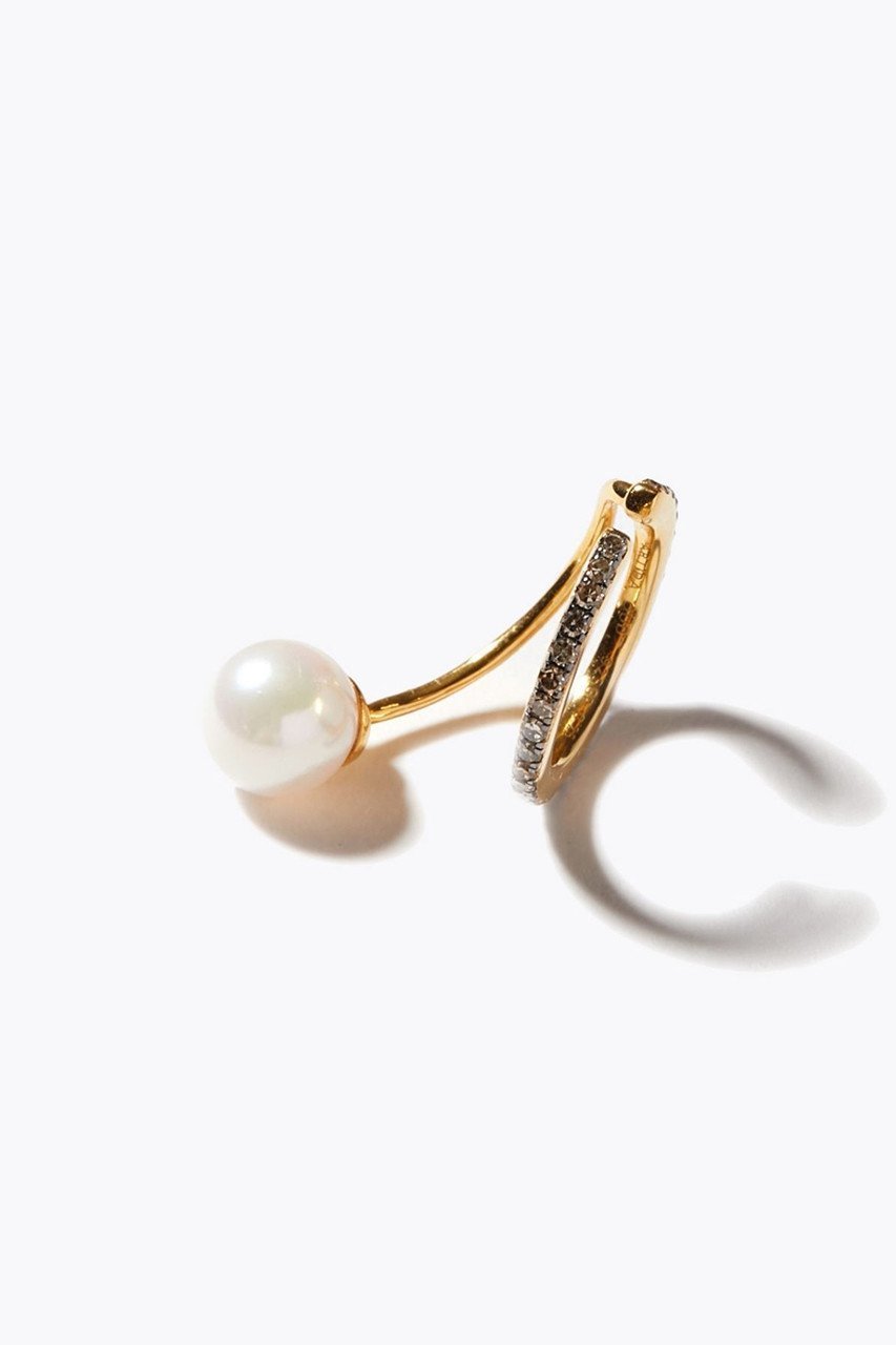 【アルティーダ ウード/ARTIDA OUD】のelafonisi パール パヴェダイヤモンド ダブル イヤーカフ(片耳用) 人気、トレンドファッション・服の通販 founy(ファニー) ファッション Fashion レディースファッション Fashion for Women ジュエリー Jewelry ファッションリング Fashion Rings イヤリング・フープ・ドロップタイプ Hoop, Drop & Clip Earrings イヤリング Earrings イヤーカフ Ear Cuffs エレガント 上品 Elegant コーティング Coating, Coated Finish 片耳 One-Ear, Single Earring シルバー Silver, Metallic Silver シンプル Simple, Minimal ダイヤモンド Diamond, Brilliant Cut ダブル Double, Double-Breasted バランス Balance, Style Balance パール Pearl, Pearl Accent other-5|ID: prp329100002924322 ipo3291000000035786343