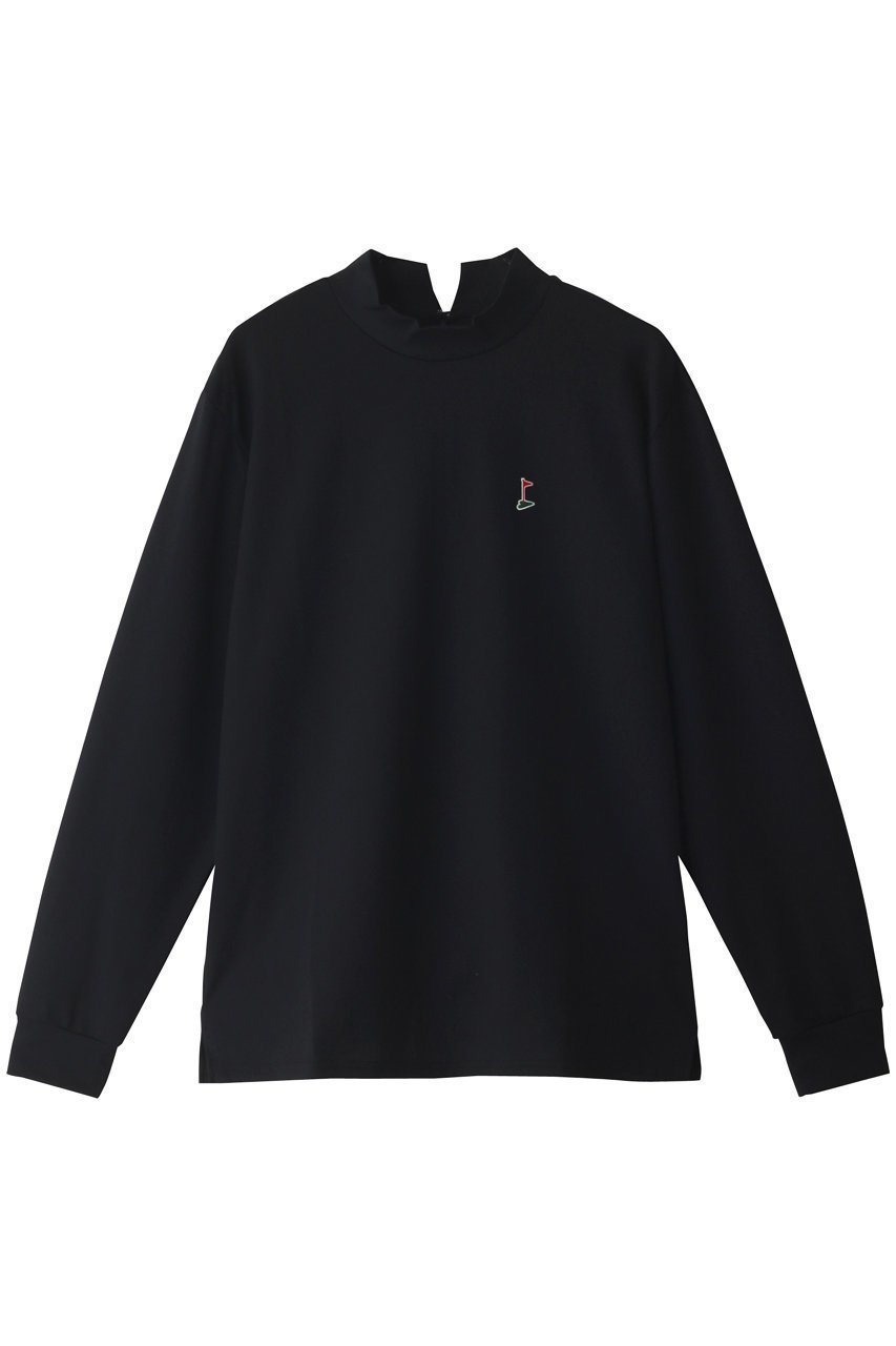 【ボーダーズ アット バルコニー/BORDERS at BALCONY】のGDT モックネックロングスリーブTシャツ 人気、トレンドファッション・服の通販 founy(ファニー) 　ファッション　Fashion　レディースファッション　Fashion for Women　トップス・カットソー　Cut & Sew Tops　シャツ・ブラウス・オフィスカジュアル　Elegant Blouses & Button-Ups　ロングTシャツ・Tシャツ　Longline T-Shirts & Tees　スポーツウェア　Functional & Stylish Sportswear　スポーツ トップス　Athletic Tops / Workout Tops / Training Shirts　なめらか　Smooth, Silky Texture　ゴルフ　Golf　ストレッチ　Stretch, Stretchy Fabric　スポーツ　Sports, Activewear　スポーティ　Sporty, Casual Athletic　スリーブ　Sleeve, Long Sleeve / Short Sleeve　モックネック　Mock Neck, Short Turtleneck　ロング　Long, Long-Length　 other-1|ID: prp329100002930057 ipo3291000000035785163