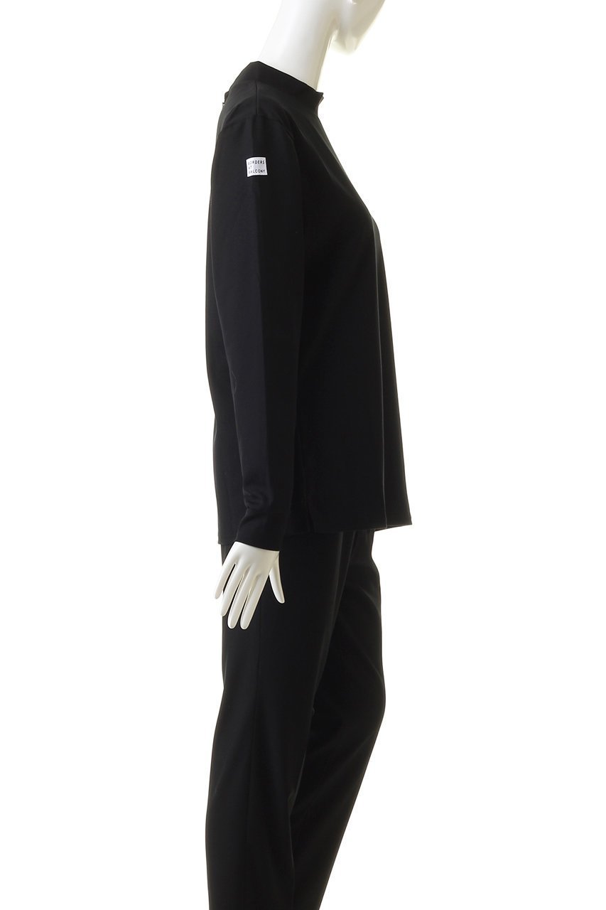 【ボーダーズ アット バルコニー/BORDERS at BALCONY】のGDT モックネックロングスリーブTシャツ 人気、トレンドファッション・服の通販 founy(ファニー) 　ファッション　Fashion　レディースファッション　Fashion for Women　トップス・カットソー　Cut & Sew Tops　シャツ・ブラウス・オフィスカジュアル　Elegant Blouses & Button-Ups　ロングTシャツ・Tシャツ　Longline T-Shirts & Tees　スポーツウェア　Functional & Stylish Sportswear　スポーツ トップス　Athletic Tops / Workout Tops / Training Shirts　なめらか　Smooth, Silky Texture　ゴルフ　Golf　ストレッチ　Stretch, Stretchy Fabric　スポーツ　Sports, Activewear　スポーティ　Sporty, Casual Athletic　スリーブ　Sleeve, Long Sleeve / Short Sleeve　モックネック　Mock Neck, Short Turtleneck　ロング　Long, Long-Length　other-3|ID: prp329100002930057 ipo3291000000035785166