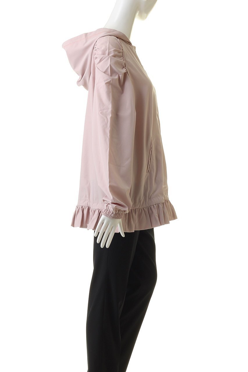 【ボーダーズ アット バルコニー/BORDERS at BALCONY】のジップアップフーディー 人気、トレンドファッション・服の通販 founy(ファニー) 　ファッション　Fashion　レディースファッション　WOMEN　トップス・カットソー　Tops/Tshirt　シャツ/ブラウス　Shirts/Blouses　パーカ　Sweats　ロング / Tシャツ　T-Shirts　スウェット　Sweat　カットソー　Cut and Sewn　ギャザー　Gather　ジップアップ　Zip Up　スリーブ　Sleeve　フェミニン　Feminine　other-3|ID: prp329100002930061 ipo3291000000031424825