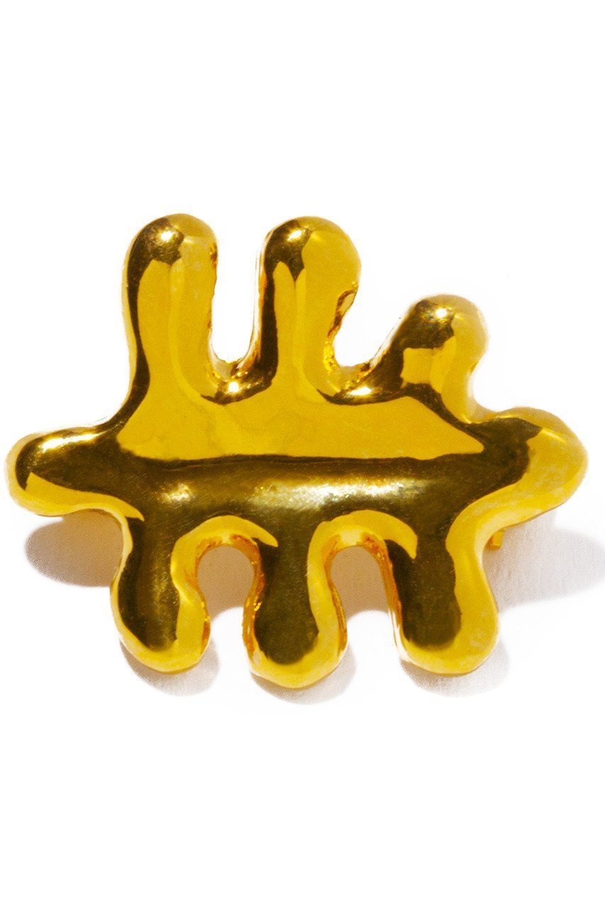 【イリスフォーセブン/IRIS 47】のvert ブローチ インテリア・キッズ・メンズ・レディースファッション・服の通販 founy(ファニー) 　ファッション　Fashion　レディースファッション　Fashion for Women　ジュエリー　Jewelry　フォルム　Silhouette, Form　ブローチ　Brooch, Pin Brooch　モチーフ　Motif, Design Theme　ゴールド|ID: prp329100002932886 ipo3291000000036094593