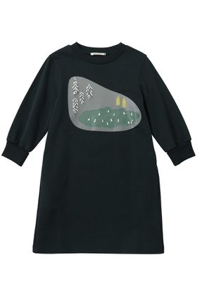 【ミナ ペルホネン/mina perhonen / KIDS】 【Kids】forest village ワンピース人気、トレンドファッション・服の通販 founy(ファニー) ファッション Fashion キッズファッション Fashion for Kids ワンピース Dresses スニーカー Sneakers, Trainers ハンド Hand, Handmade 冬 Winter / This Winter |ID:prp329100002932932