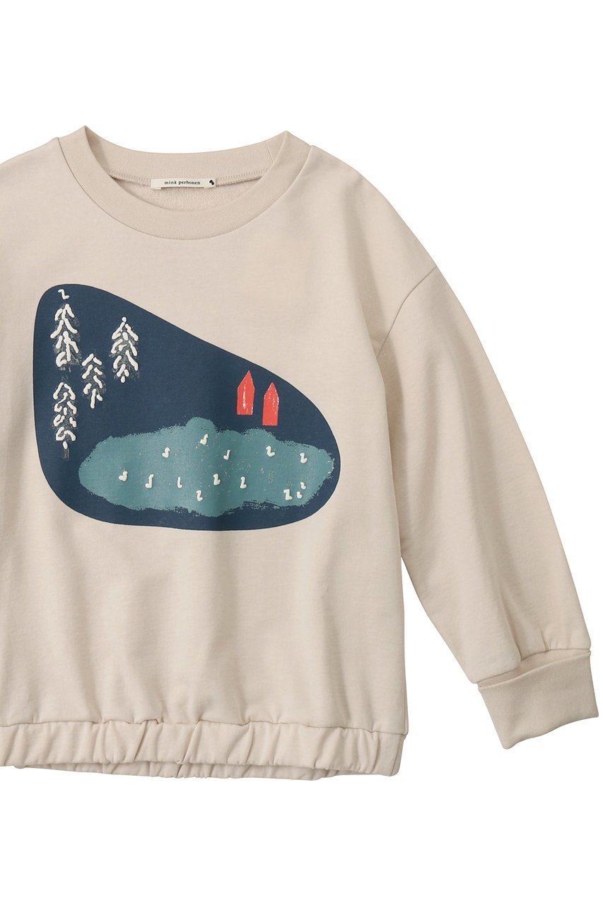 【ミナ ペルホネン/mina perhonen / KIDS】の【Kids】forest village トップス 人気、トレンドファッション・服の通販 founy(ファニー) 　ファッション　Fashion　キッズファッション　Fashion for Kids　トップス・カットソー　Cut & Sew Tops　ハンド　Hand, Handmade　バランス　Balance, Style Balance　フロント　Front, Front Design　other-3|ID: prp329100002932933 ipo3291000000032844945