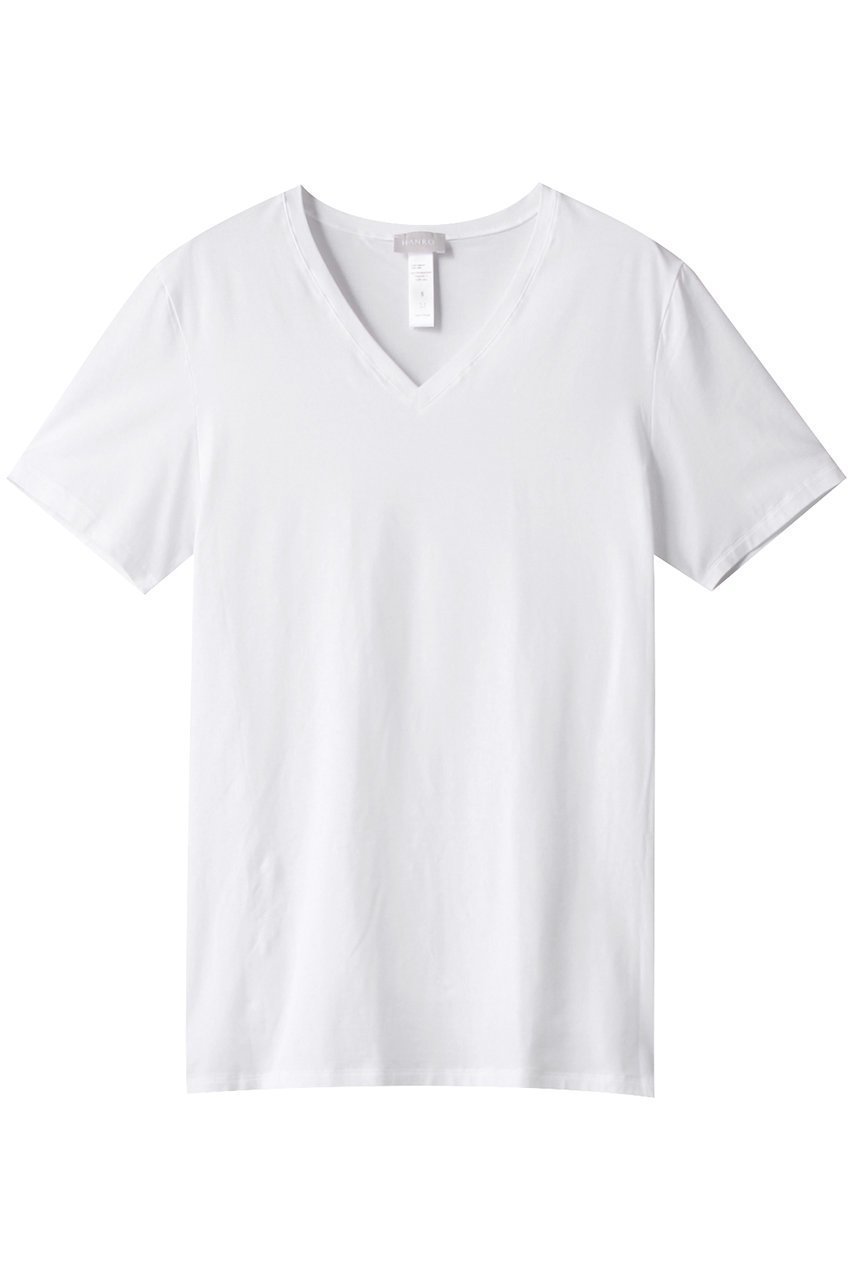 【ハンロ/HANRO / MEN】の【MEN】COTTON SUPERIOR半袖 インテリア・キッズ・メンズ・レディースファッション・服の通販 founy(ファニー) 　ファッション　Fashion　メンズファッション　Fashion for Men　トップス・カットソー　Cut & Sew Tops　メンズシャツ　Shirts　なめらか　Smooth, Silky Texture　インナー　Innerwear　ショート　Short, Short Length　ストレッチ　Stretch, Stretchy Fabric　スリーブ　Sleeve, Long Sleeve / Short Sleeve　フィット　Fit, Slim Fit　半袖　Short Sleeve, Half Sleeve　ホワイト|ID: prp329100002940251 ipo3291000000032814362