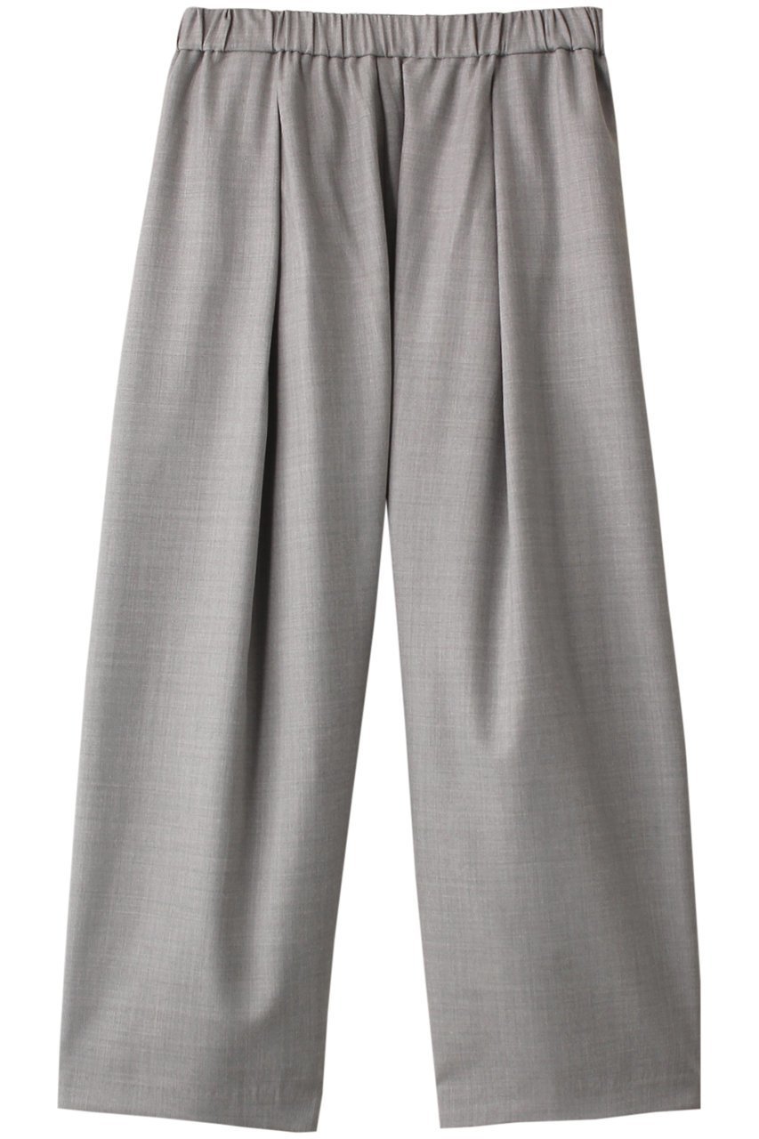 【ミズイロ インド/mizuiro ind】のhigh waist wide PT パンツ インテリア・キッズ・メンズ・レディースファッション・服の通販 founy(ファニー) 　ファッション　Fashion　レディースファッション　Fashion for Women　パンツ　Pants & Trousers　クロップド　Cropped, Short Length　シンプル　Simple, Minimal　A/W・秋冬　Autumn/Winter　l.gray|ID: prp329100002940259 ipo3291000000036123836