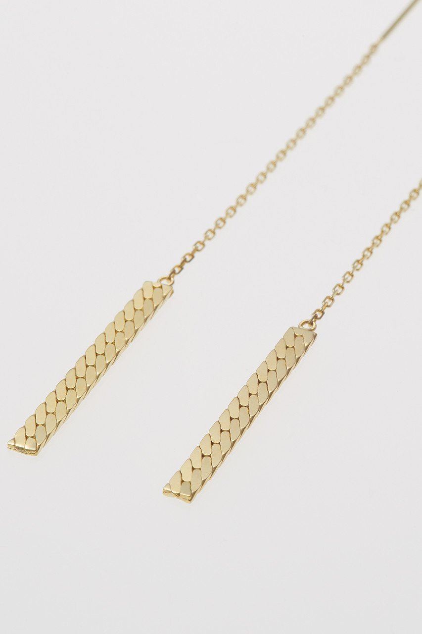 【エネイ/ENEY】のHERRINGBONE K18 チェーンピアス 人気、トレンドファッション・服の通販 founy(ファニー) 　ファッション　Fashion　レディースファッション　Fashion for Women　ジュエリー　Jewelry　ファッションリング　Fashion Rings　イヤリング・フープ・ドロップタイプ　Hoop, Drop & Clip Earrings　アメリカン　American Style　イヤリング　Earrings　コレクション　Collection, Seasonal Line　チェーン　Chain, Chain Strap　プレート　Plate, Dish　other-3|ID: prp329100002940640 ipo3291000000033075283