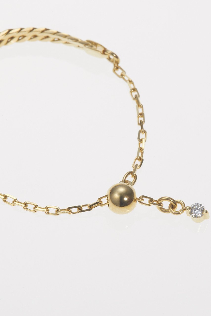 【エネイ/ENEY】のHERRINGBONE K18 チェーンリング 人気、トレンドファッション・服の通販 founy(ファニー) ファッション Fashion レディースファッション Fashion for Women ジュエリー Jewelry コレクション Collection, Seasonal Line ダイヤモンド Diamond, Brilliant Cut チェーン Chain, Chain Strap チャーム Charm, Pendant プレート Plate, Dish other-4|ID: prp329100002940641 ipo3291000000035902887